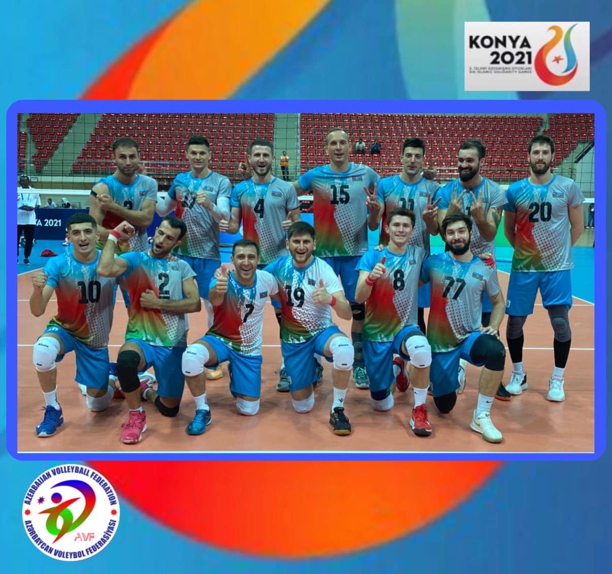 Kişi voleybolçularımız İslamiadaya qələbə ilə başladılar - FOTO